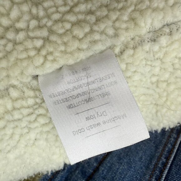 Marine Layer River Denim Sherpa Jacket - Picture 9 of 12